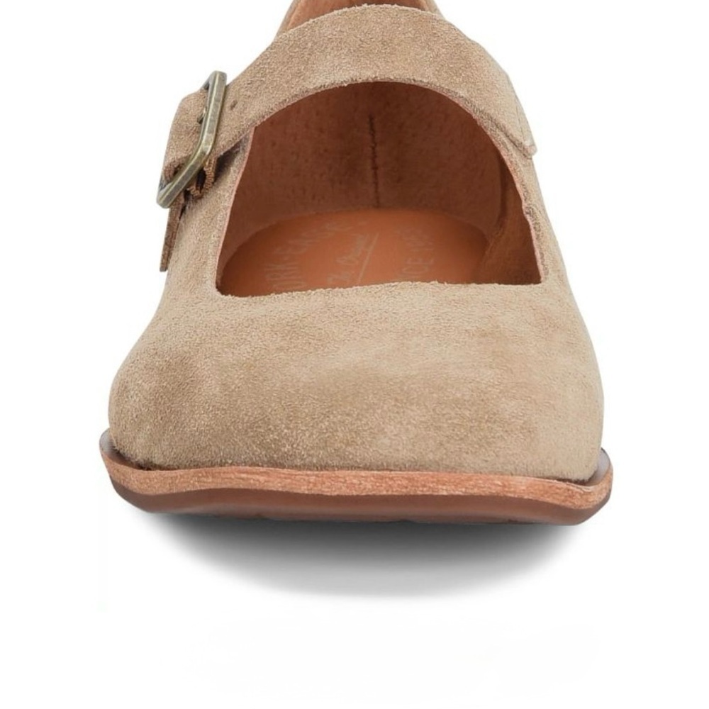 Kork-Ease Prato Suede Mary-Jane Flats in Cranberry - Picture 5 of 12